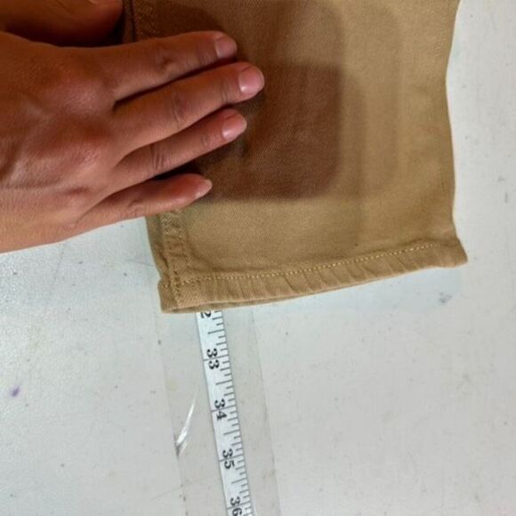 NWT Old Navy Men's High-Rise Slim Built-In Flex Pants Dark Khaki Size 30 x 32 - Picture 14 of 14